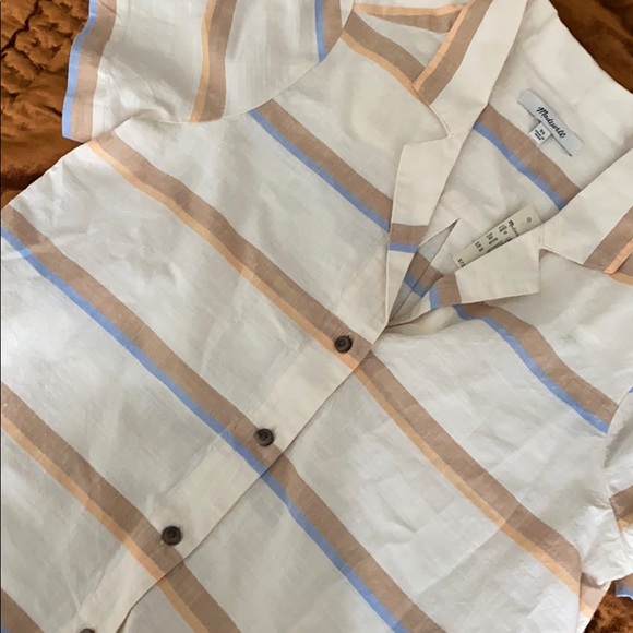 Madewell Linen Shirt - Picture 2 of 6